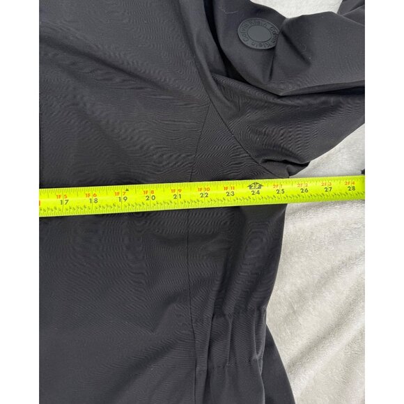 Calvin Klein Womens Black 3-in-1 Hooded Jacket With Zippered Pockets - Picture 7 of 11